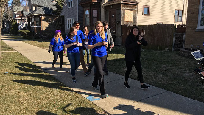 Image result for photos of democrats canvassing for voters